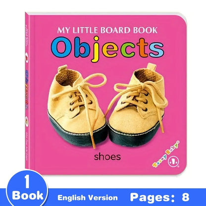 Baby Colourful Pattern Card Books | Interactive Sensory Toy for Newborn Early Development