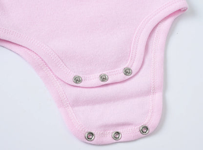 Baby Cotton Bodysuit 6-Pack | Short Sleeve Unisex Romper 0-12 Months