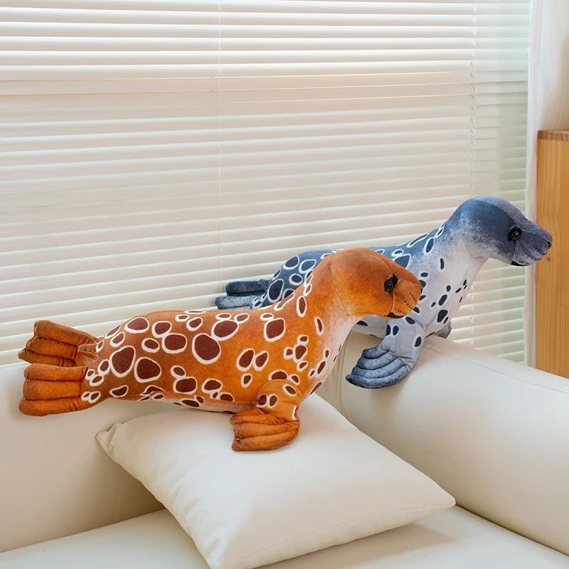 Kawaii Sea Lion Seal Plush Toy | Super Soft Stuffed Animal | 2 Colours | 40cm & 60cm