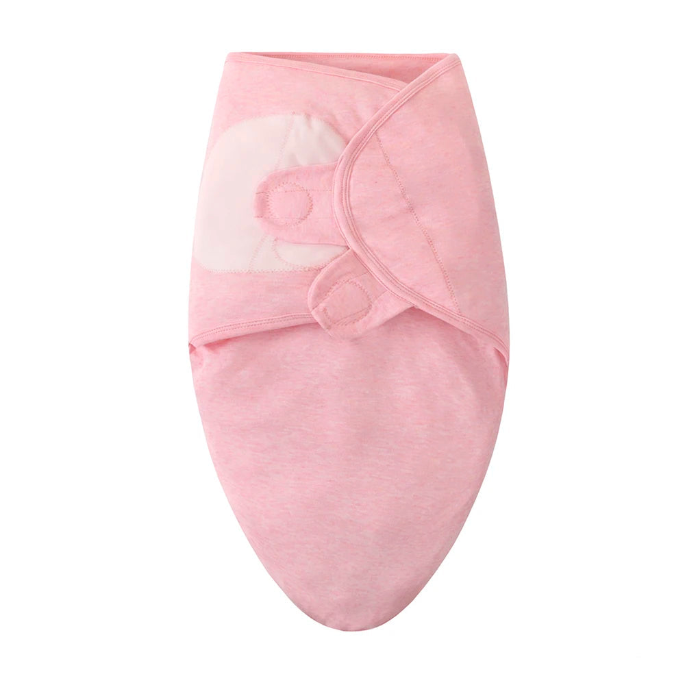 Baby Blanket & Hat Set | Soft Cotton Newborn Swaddle Wrap