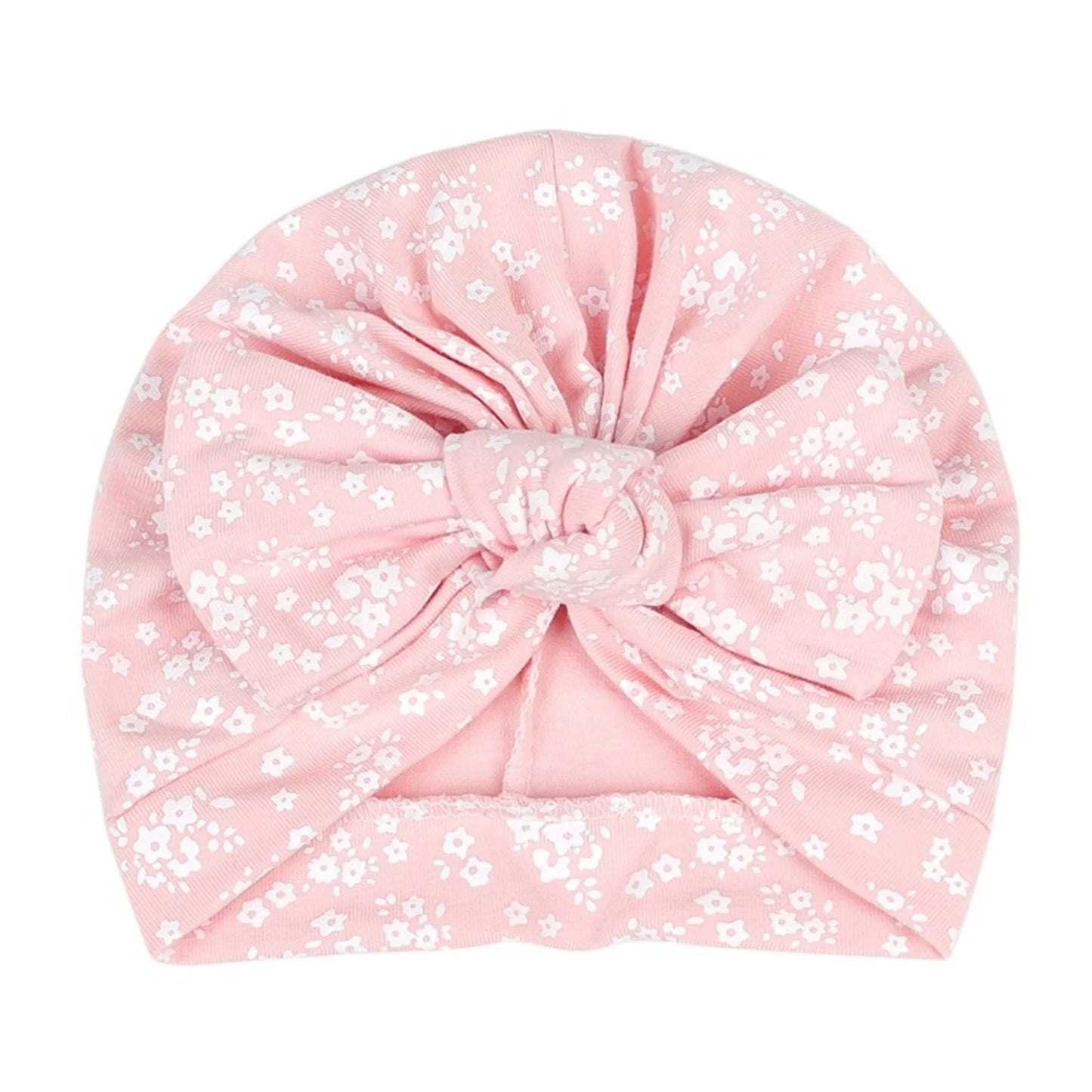 Baby Turban Bow Knot Hat | Soft Beanie Headwrap for Newborns & Toddlers