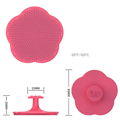 Soft Baby Comb & Silicone Head Massager | Newborn Hair Care Set