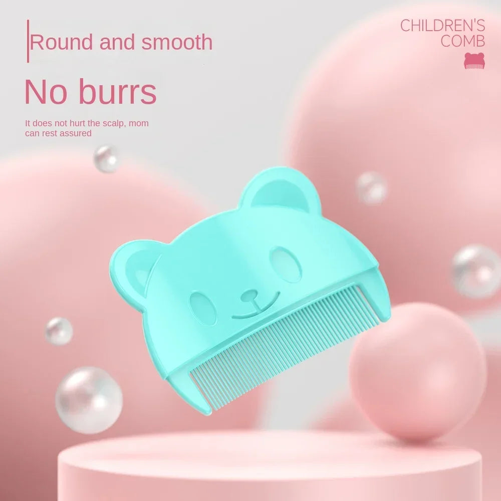 Soft Baby Comb & Silicone Head Massager | Newborn Hair Care Set