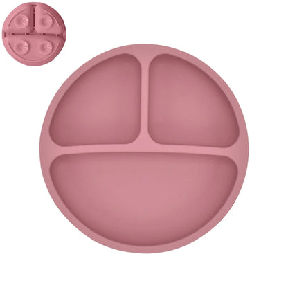 Baby Silicone Cartoon Dining Set | Plate, Cutlery & 4-Piece Options | BPA-Free