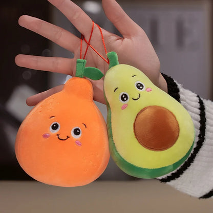 Kawaii Fruit Plush Toy | Soft Stuffed Fruit Pillow Doll | 6 Designs | 10cm, 20cm & 30cm