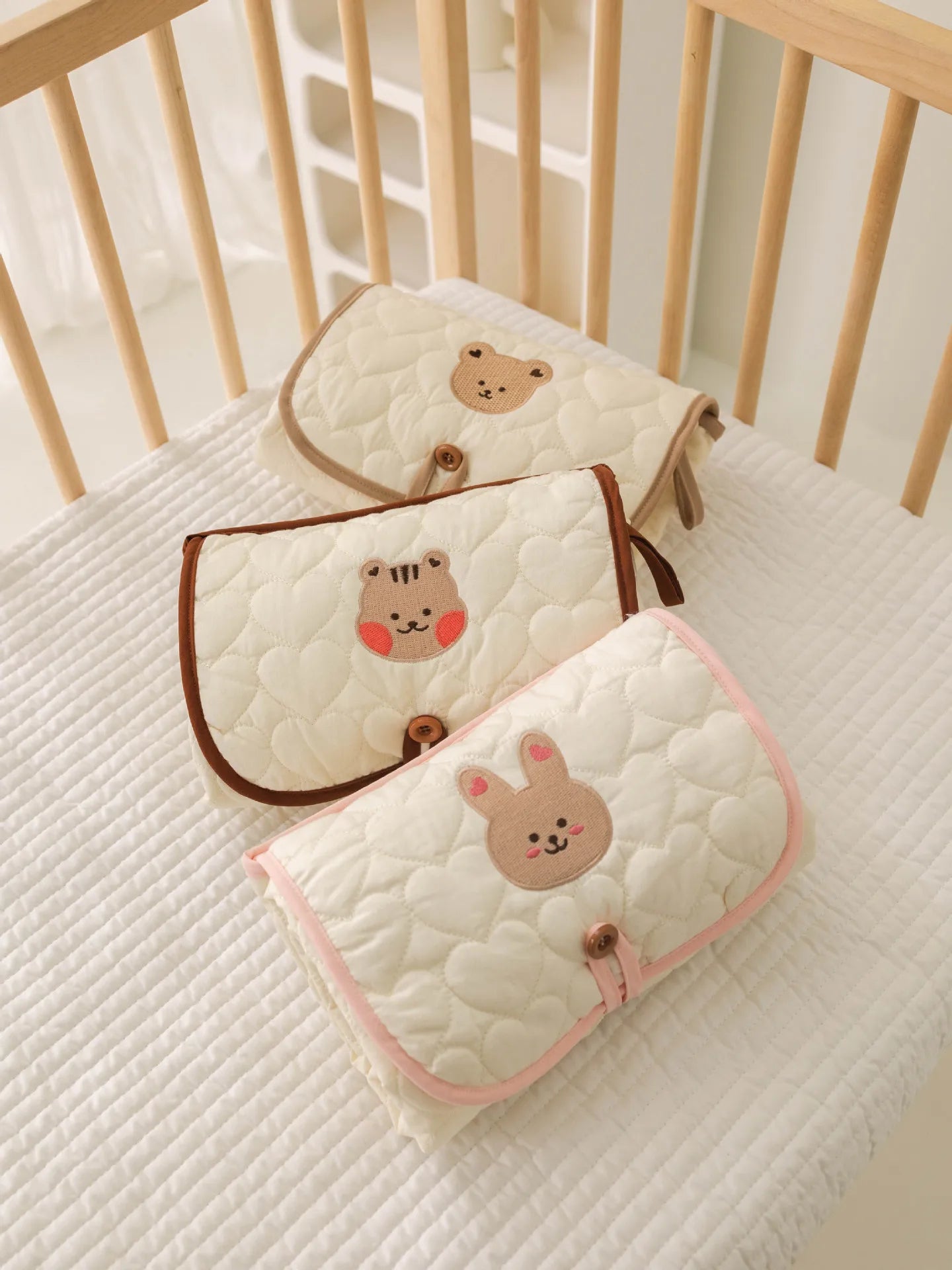 Baby Foldable Changing Mat | Portable Waterproof Nappy Change Pad for Newborns
