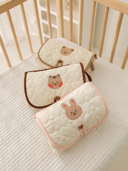 Baby Foldable Changing Mat | Portable Waterproof Nappy Change Pad for Newborns
