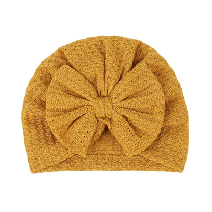 Baby Turban Bow Knot Hat | Soft Beanie Headwrap for Newborns & Toddlers