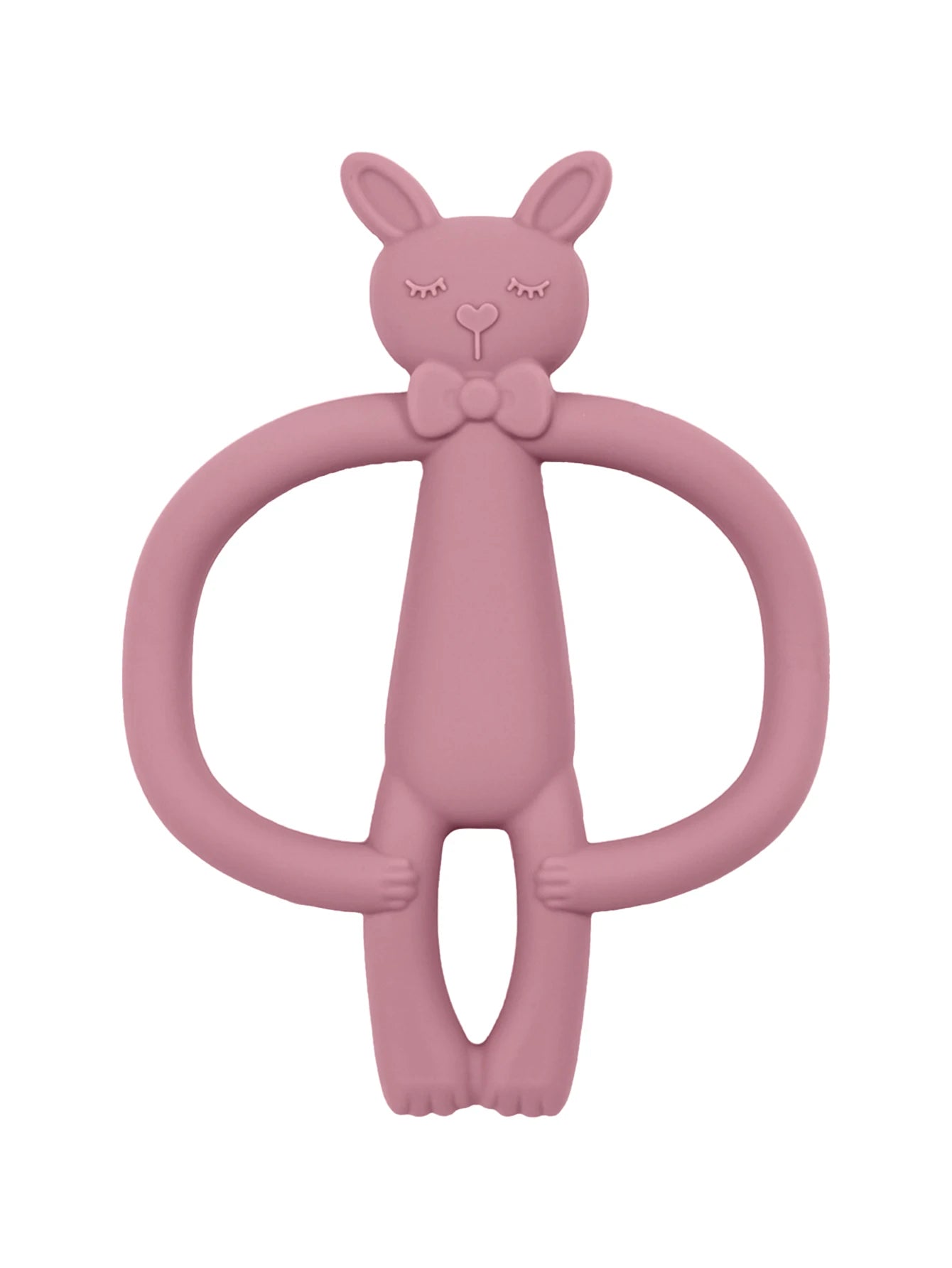 Silicone Rabbit Teether for Babies & Newborns