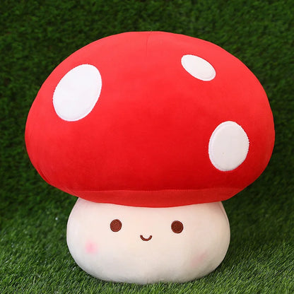 Kawaii Mushroom Plush Toy | Soft Stuffed Plant Cushion | Home Décor & Gift