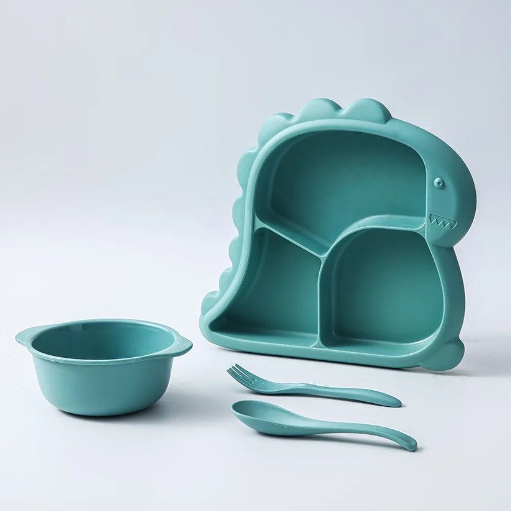 Kids Dinosaur Dinnerware Set