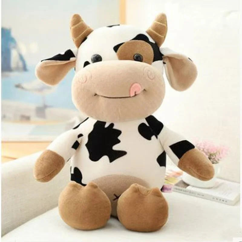 Cute Cow Plush Toy | Soft Stuffed Animal Rag Doll | 13 Styles