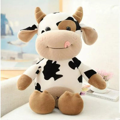Cute Cow Plush Toy | Soft Stuffed Animal Rag Doll | 13 Styles