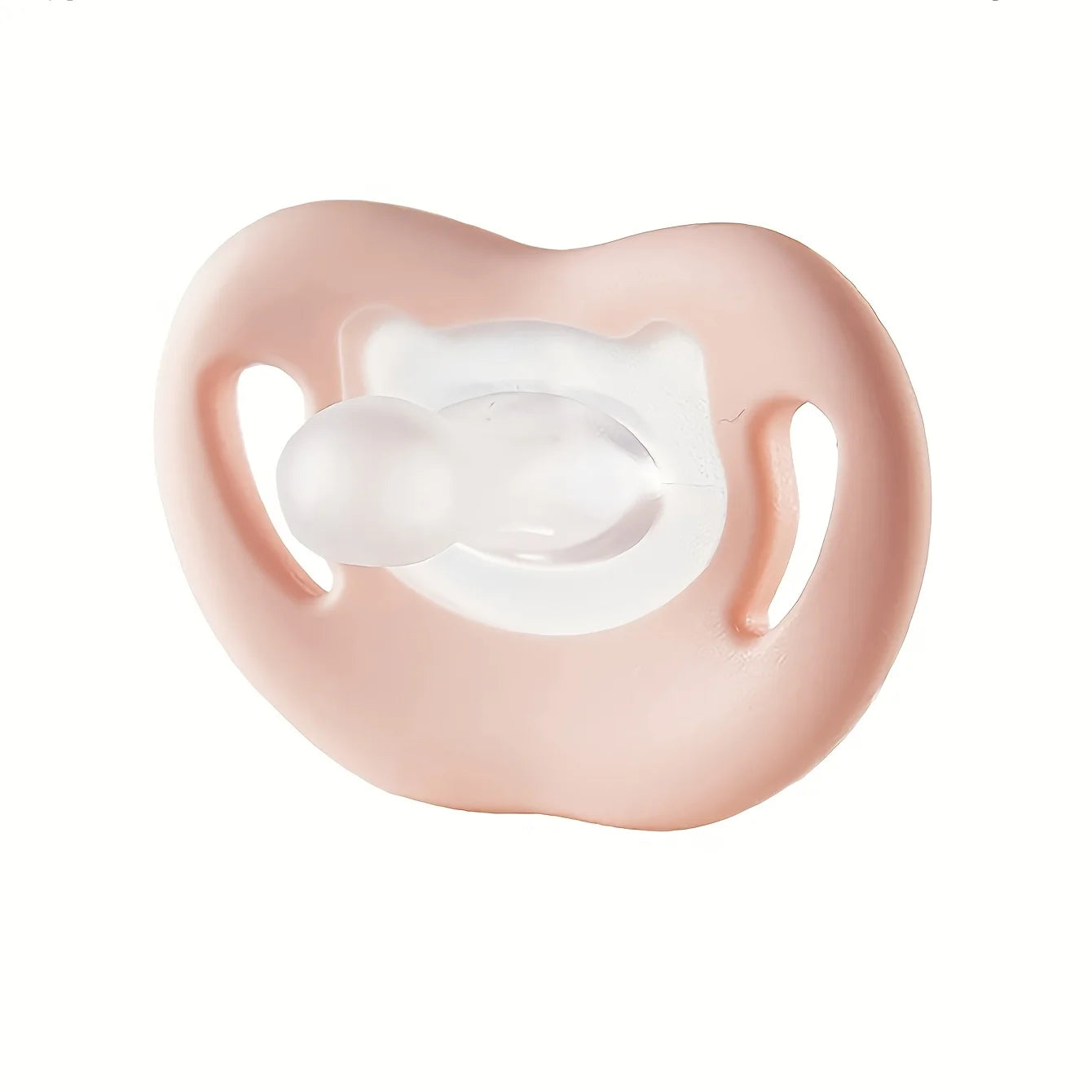 Silicone Baby Pacifier & Soother | Soft Thumb Nipple | Single & 2-Pack | Pink & Blue