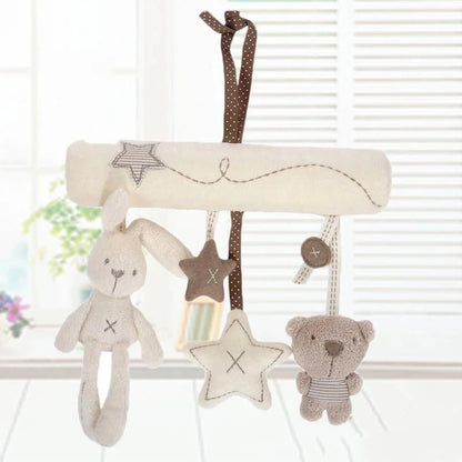 Baby Rabbit Plush Hanging Stroller Toy