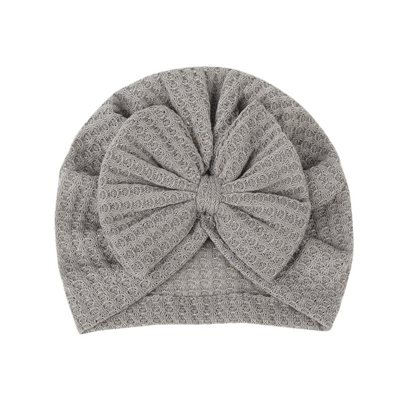 Baby Turban Bow Knot Hat | Soft Beanie Headwrap for Newborns & Toddlers