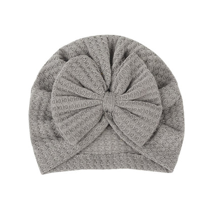 Baby Turban Bow Knot Hat | Soft Beanie Headwrap for Newborns & Toddlers