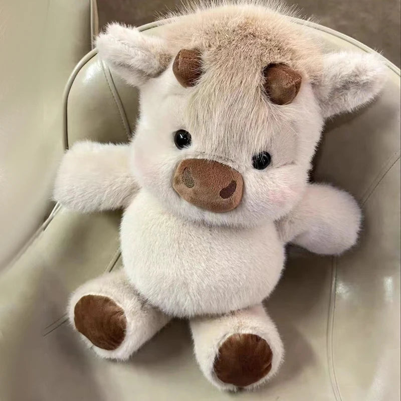 Highland Calf Plush Toy | Soft 40cm Stuffed Animal Doll for Babies & Kids