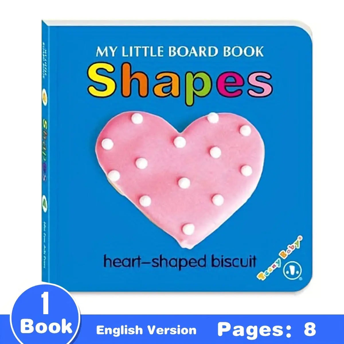 Baby Colourful Pattern Card Books | Interactive Sensory Toy for Newborn Early Development