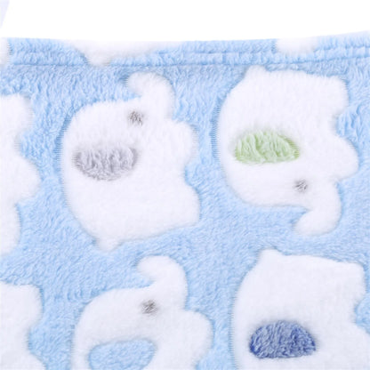 Baby Thermal Fleece Swaddle Blanket | Soft Newborn Bedding Wrap for All Seasons