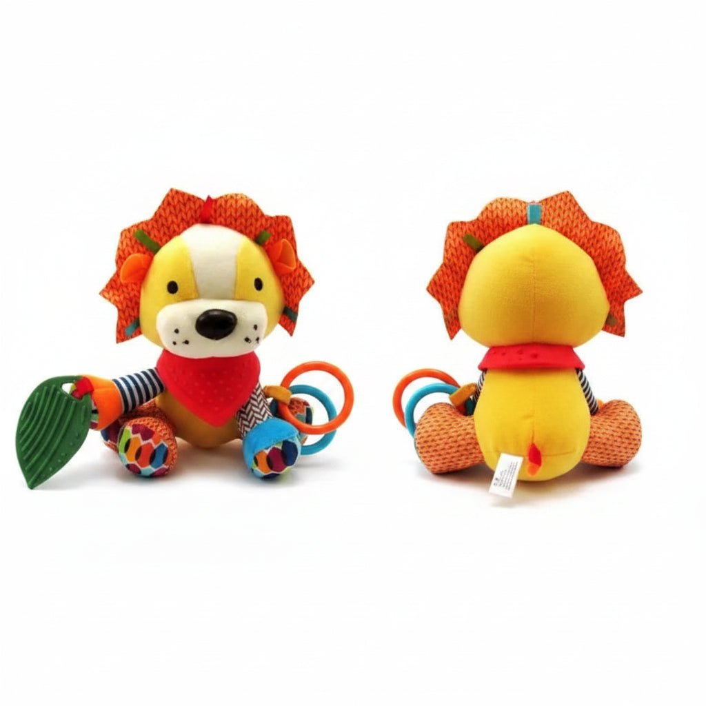 Baby Soft Plush Animal Pram Toy