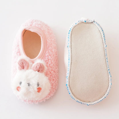 Warm Plush Baby Slippers | Soft Anti-Slip Indoor Toddler Floor Shoes | 6 Styles | 6 Months–4 Years