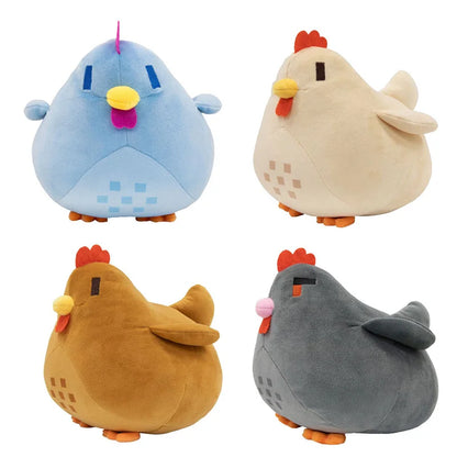 Chicken Plush Toy | Soft Stuffed Animal Pillow for Kids