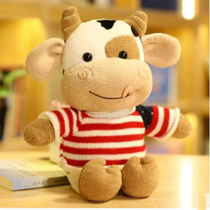 Cute Cow Plush Toy | Soft Stuffed Animal Rag Doll | 13 Styles