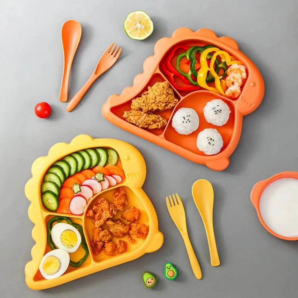 Kids Dinosaur Dinnerware Set