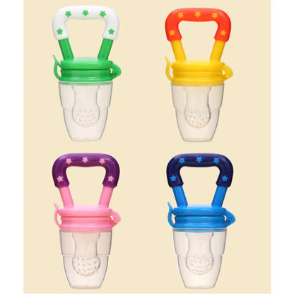 Silicone Baby Fruit Feeder Pacifier | Safe Molar Teether for Weaning 4–12 Months