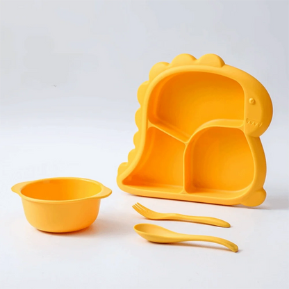 Kids Dinosaur Dinnerware Set
