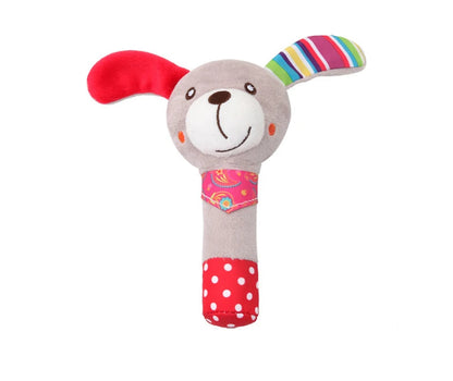 Baby Animal Plush Hand Bell Rattle Toy