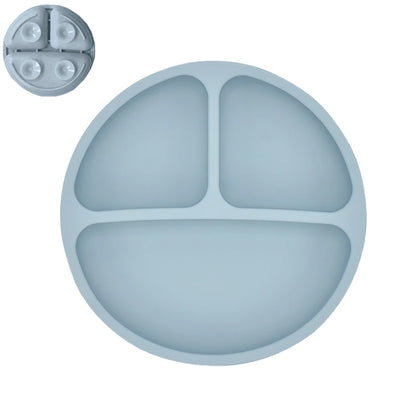 Baby Silicone Cartoon Dining Set | Plate, Cutlery & 4-Piece Options | BPA-Free