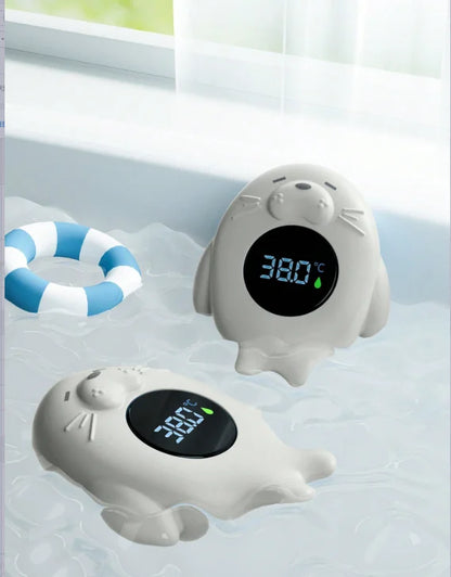Baby Bath Thermometer | Digital Water Temperature Monitor with LED Display