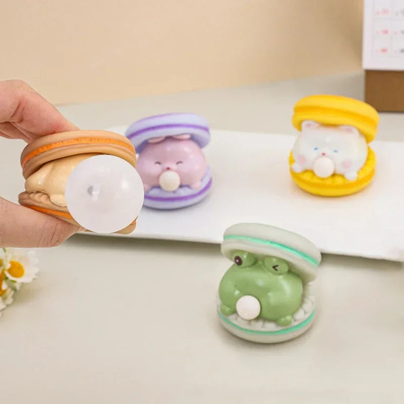 Animal Squeeze & Bubble Toy | Fun Sensory Pinch Toy for Kids | Single & 4-Pack