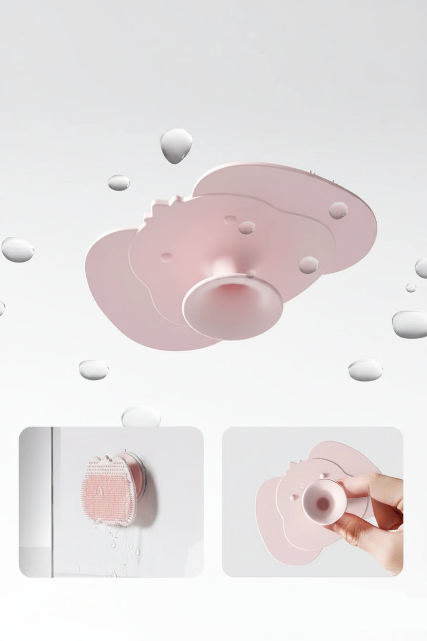 Baby Silicone Shampoo & Massage Bath Brush | Soft Hair Comb & Scalp Care Tool