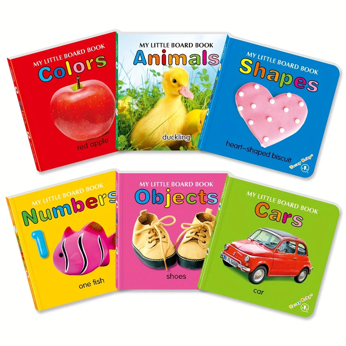 Baby Colourful Pattern Card Books | Interactive Sensory Toy for Newborn Early Development