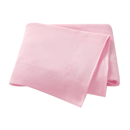 Baby Cotton Knit Sleepsack | Soft Plaid Swaddle Wrap