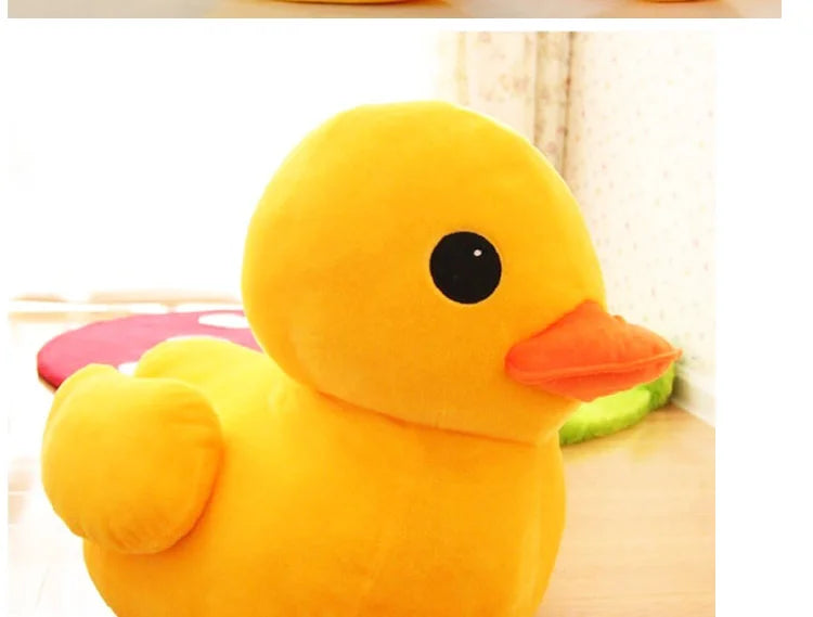 Kawaii Yellow Duck Plush Toy | Soft Stuffed Animal in 3 Sizes