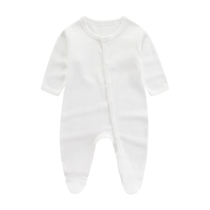Baby Cartoon Print Romper | Soft Cotton Bodysuit for Newborns 0–9 Months