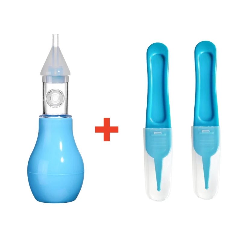 Silicone Baby Nasal Aspirator | Suction Pump Nose Cleaner | Single, 2-Pack & 3-Pack