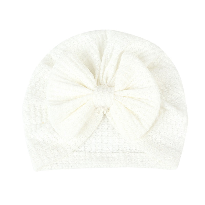 Baby Turban Bow Knot Hat | Soft Beanie Headwrap for Newborns & Toddlers