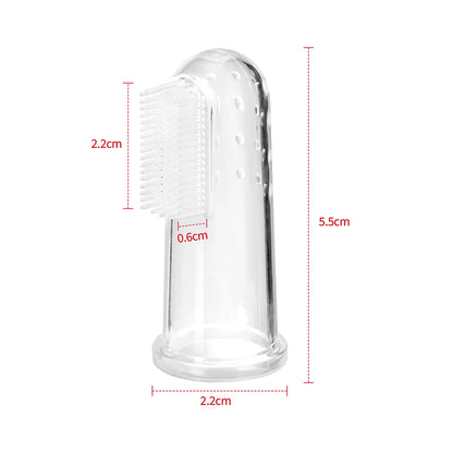 Soft Silicone Baby Finger Toothbrush | BPA-Free Infant Oral Care 0–24 Months