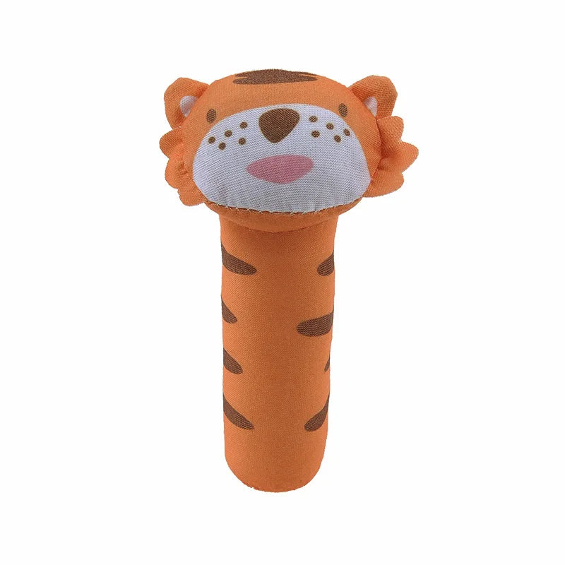 Baby Animal Plush Hand Bell Rattle Toy