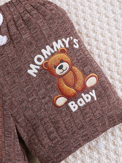 Baby Boy Bear Jumpsuit & Shorts Set 2PCS | Summer 1-18 Months