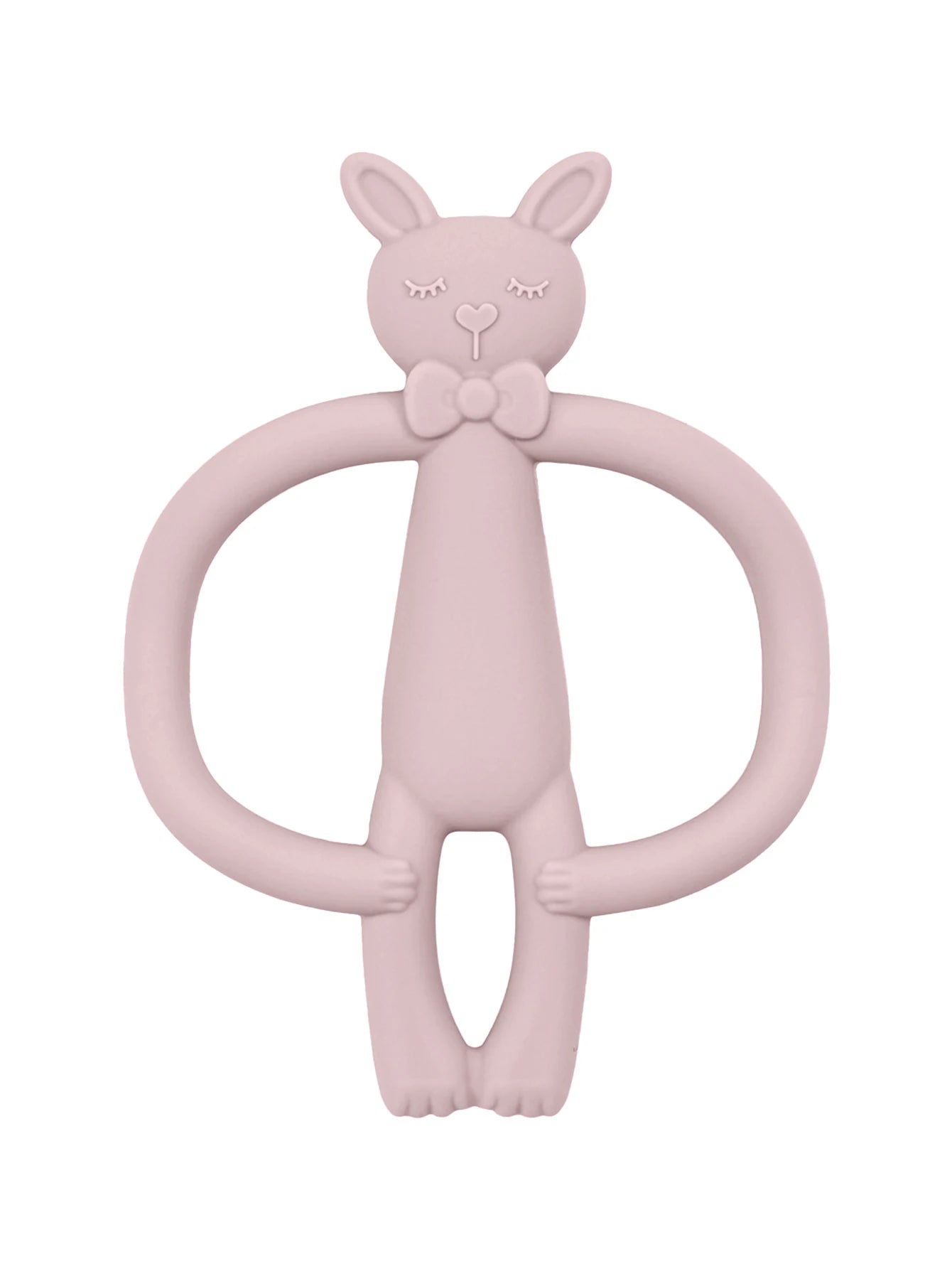 Silicone Rabbit Teether for Babies & Newborns