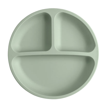 Baby Silicone Suction Dining Plate | BPA-Free Toddler Feeding Bowl | 14 Colours