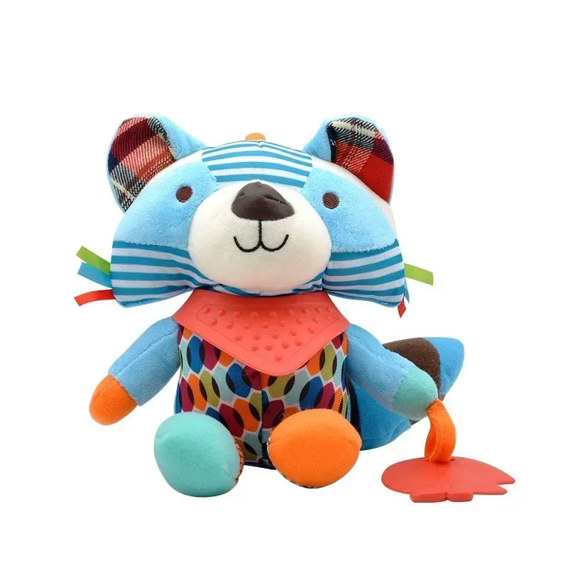 Baby Soft Plush Animal Pram Toy