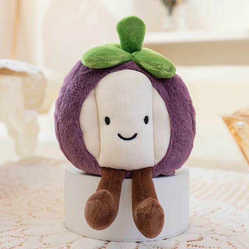 Fruit Plush Toy | Soft Stuffed Plushie for Babies & Kids | 10 Fruit Designs