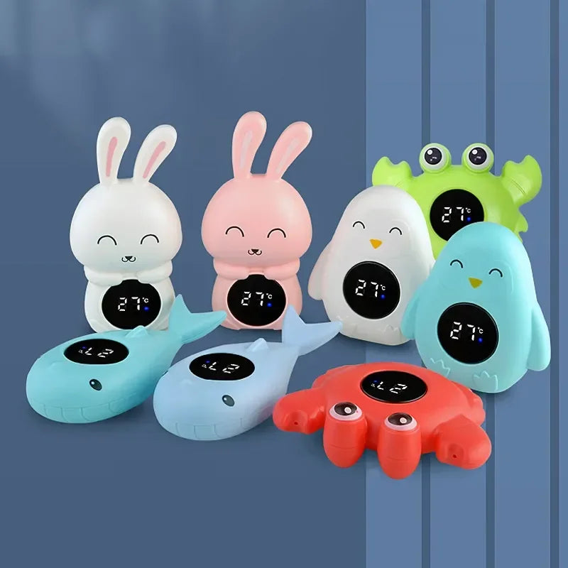 Baby Bath Thermometer | Floating Water Temperature Tester with LED Display
